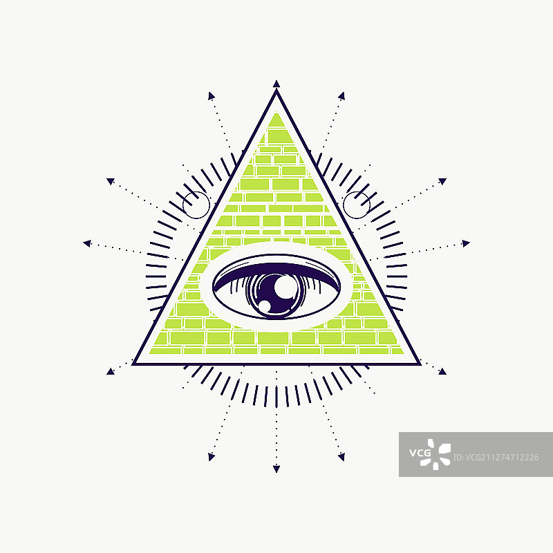 神秘的神秘学符号图片素材