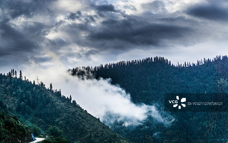 四川省壤塘藏族自制县民族自然风光图片素材