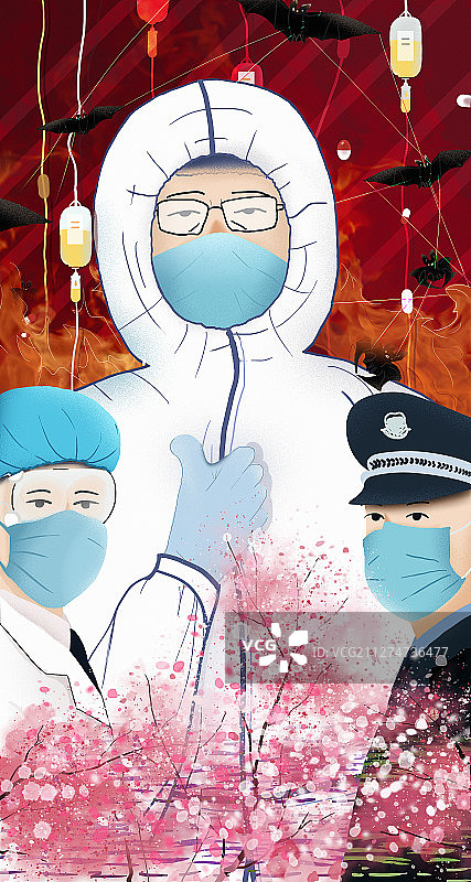 拒绝野味从我做起防疫人人有责图片素材