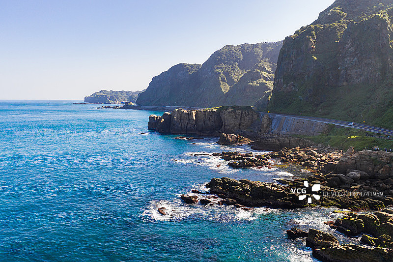 台湾海岸线图片素材