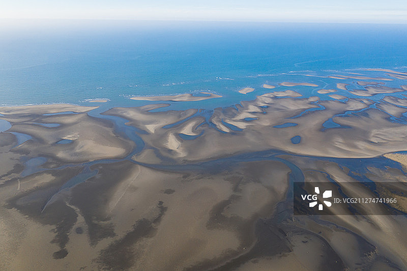 海滩湿地纹理图片素材