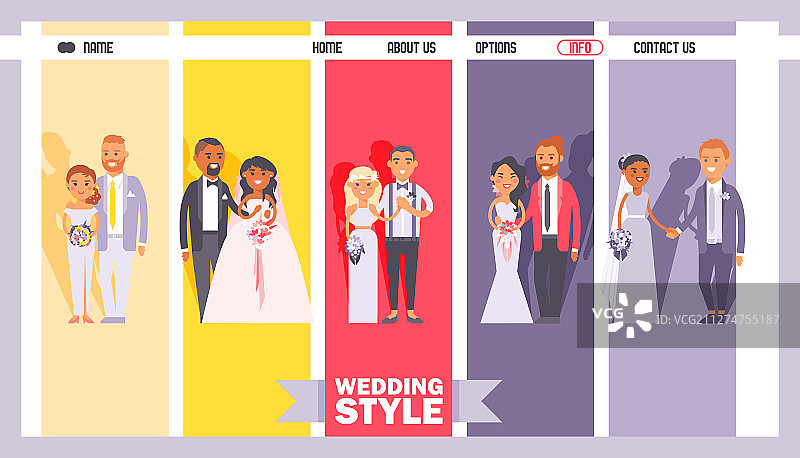 婚纱礼服店图片素材