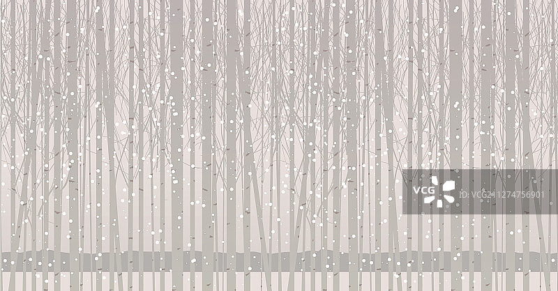 小树林无缝图案图片素材