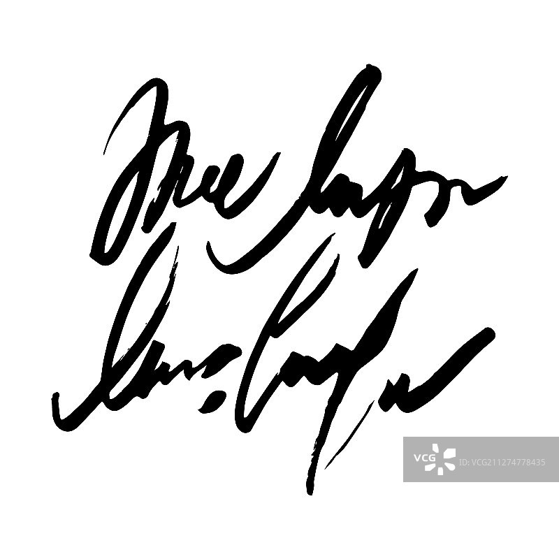 无法辨认的手写字体签名图片素材