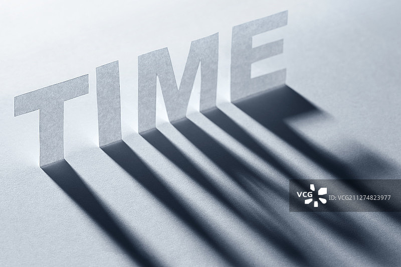 带有“时间”信息的纸艺摄影图片素材