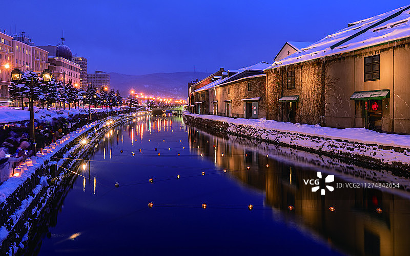 小樽运河图片素材