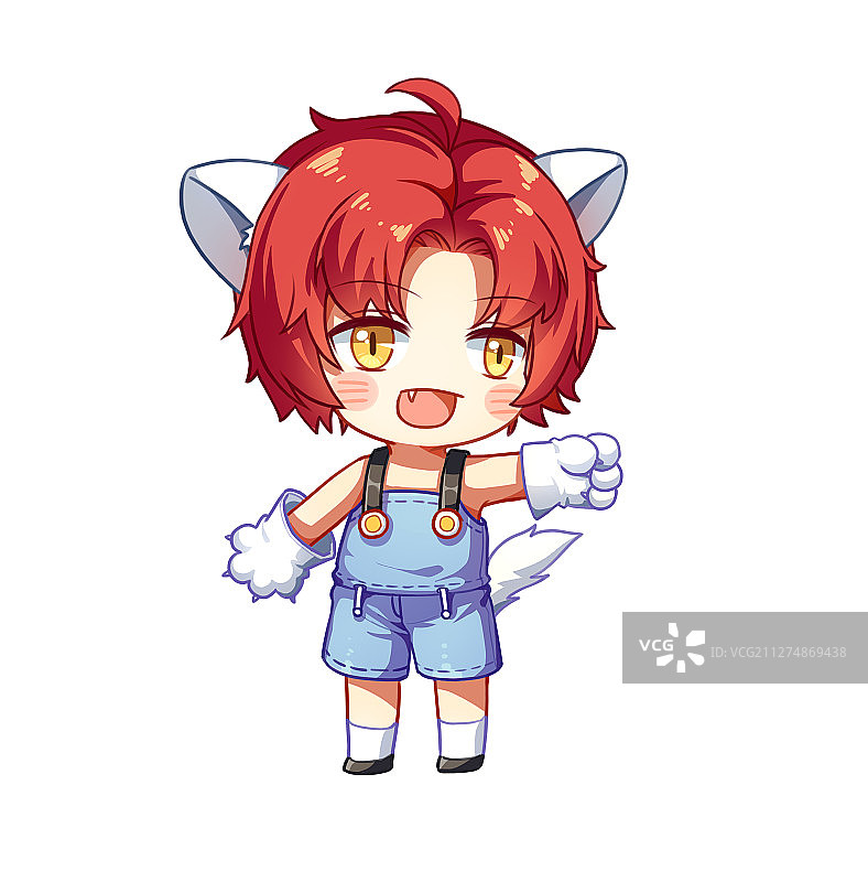 十二生肖狗Q版拟人可爱图片素材