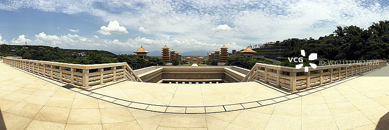 佛光山俯瞰图片素材
