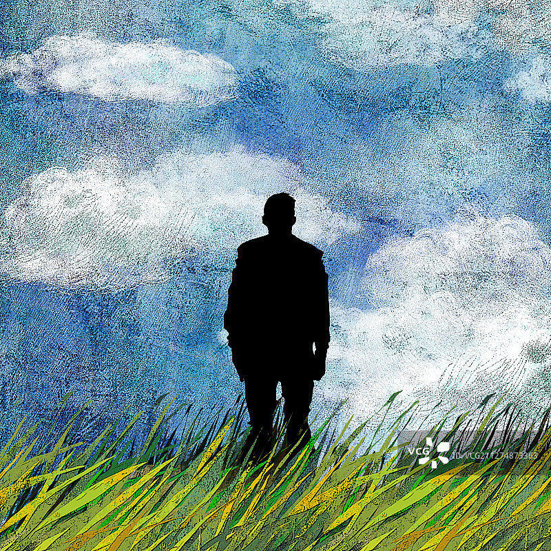 金融插画图片素材