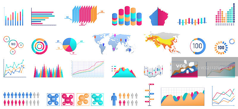 图表、示意图合集图片素材