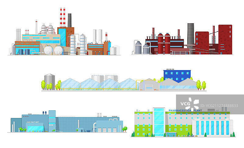 采矿制药和工业工厂图片素材