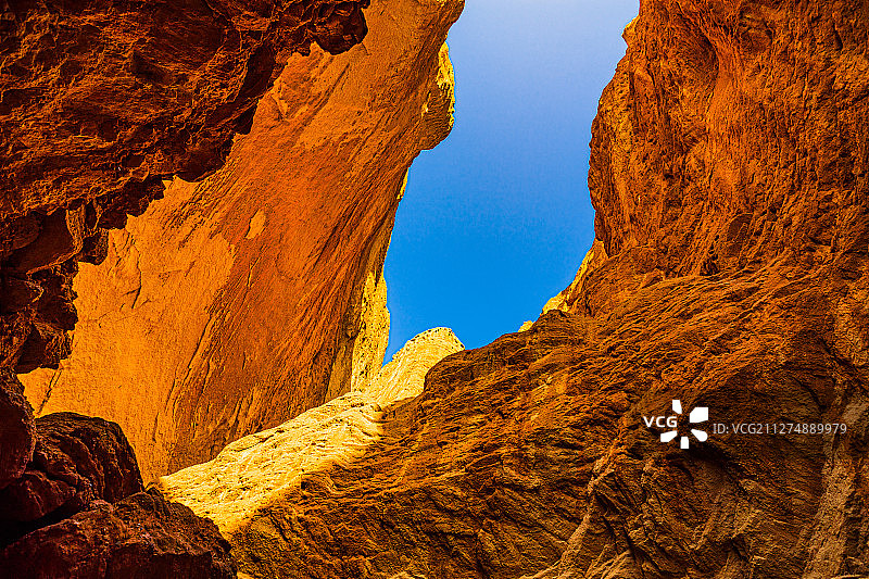 新疆库车大峡谷图片素材