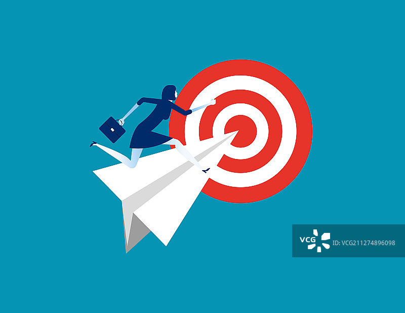 纸飞机策略商务概念图片素材