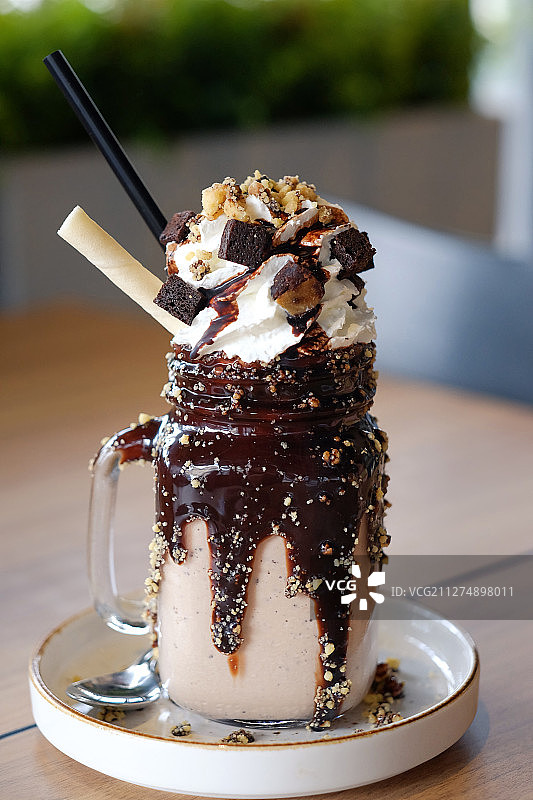 巧克力冰淇淋图片素材