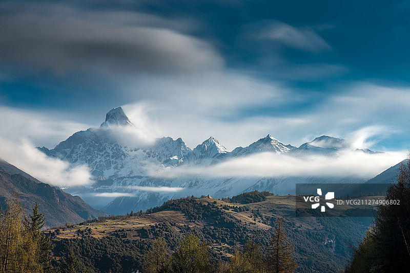 川西四姑娘山图片素材
