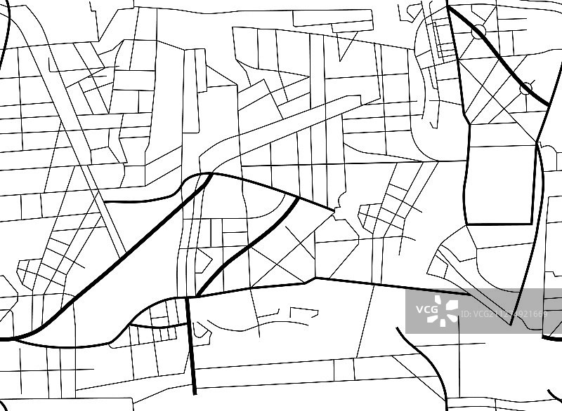 城市地图道路示意图图片素材