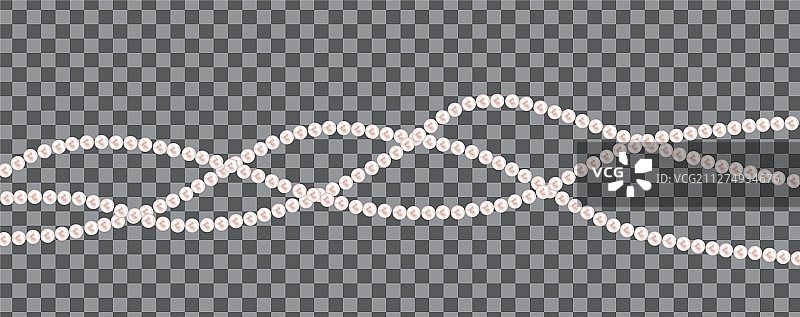 天然珍珠花环抽象背景图片素材