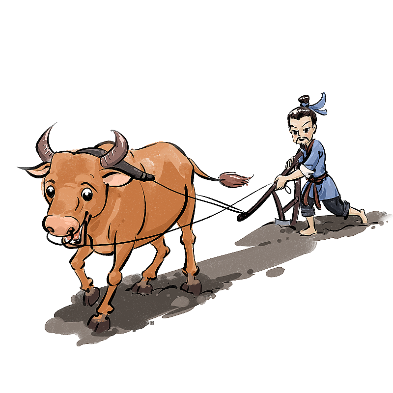 农民耕种图片素材