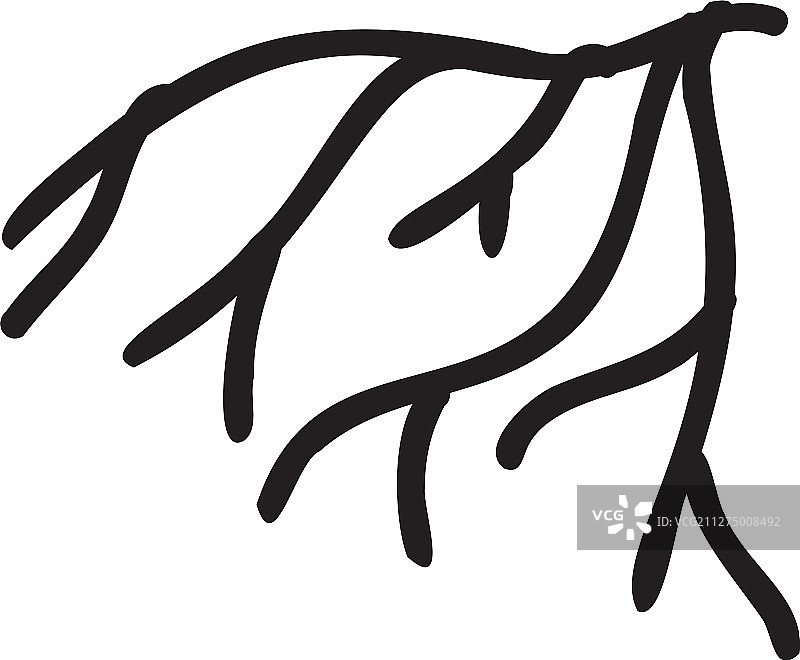 独立矢量根图标设计模板图片素材