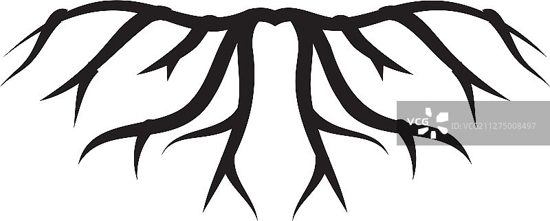 独立矢量根图标设计模板图片素材