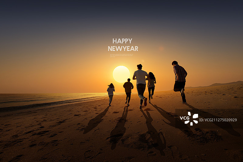 新年日出新开始概念图009图片素材