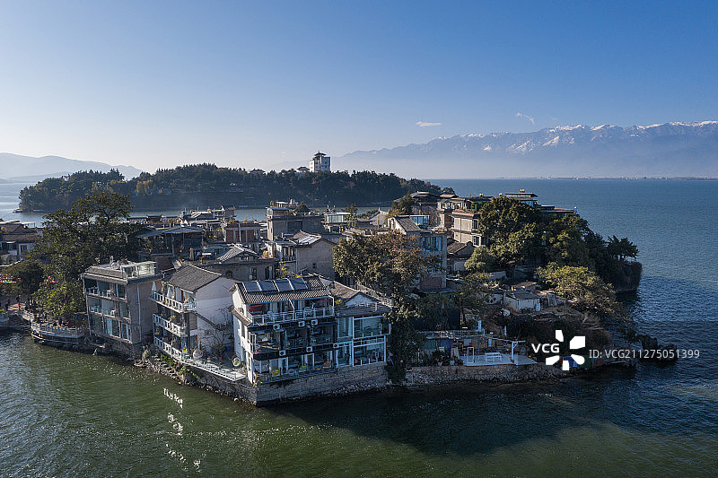 双廊玉几岛图片素材