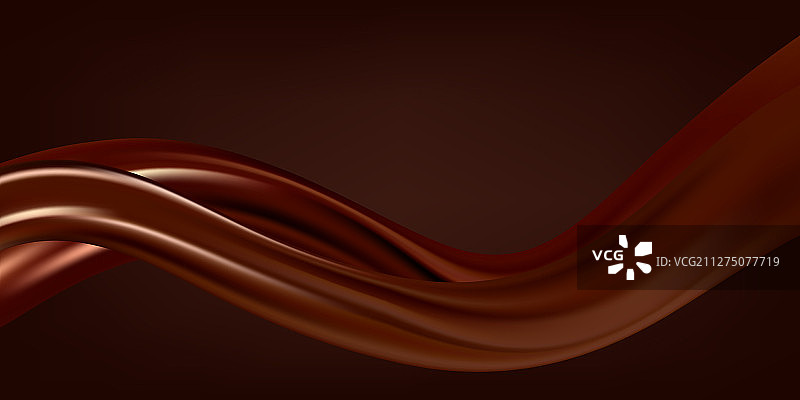 棕色丝绸的抽象巧克力背景图片素材