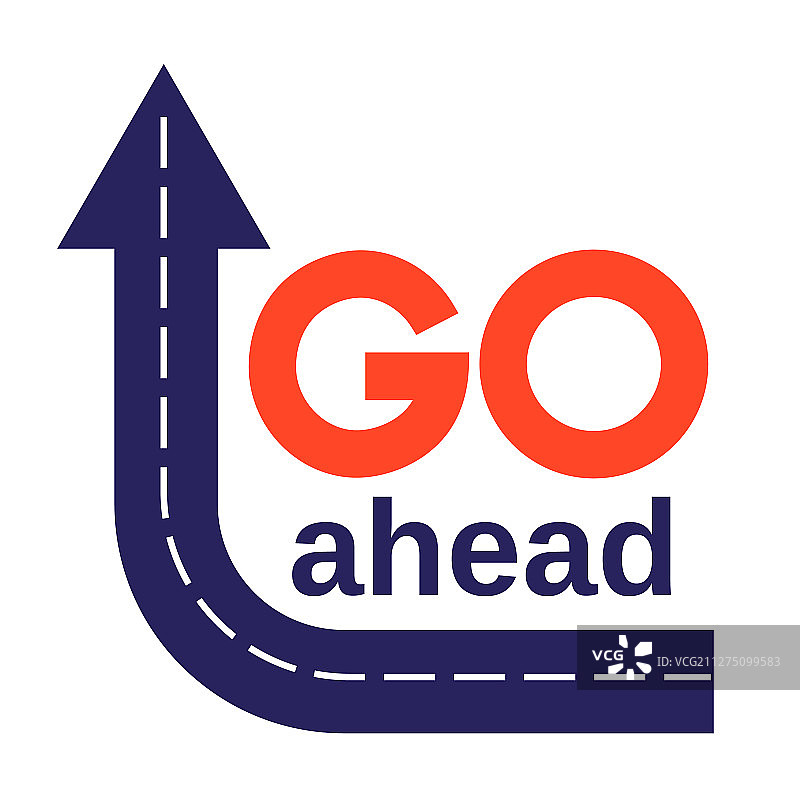前进标志图片素材
