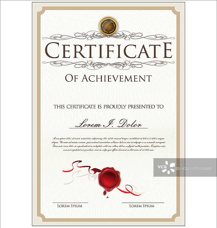 证书模板图片素材