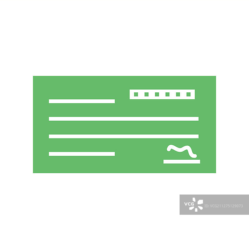 精美的支票标志图片素材