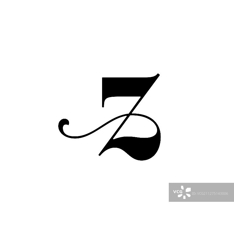 Z字母时尚美妆标志设计图片素材