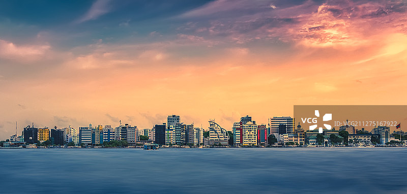 最小首都——马累图片素材