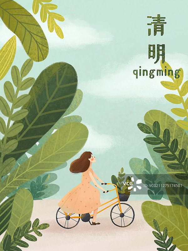 二十四节气之清明图片素材