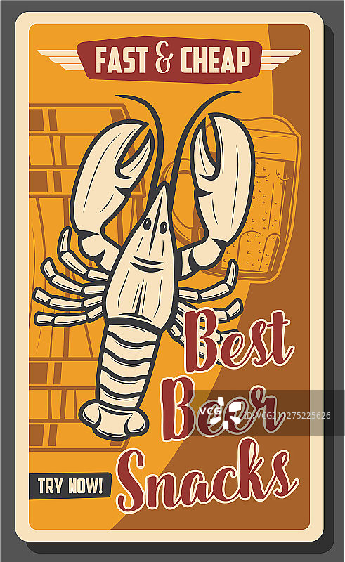 啤酒吧和快餐小吃图片素材