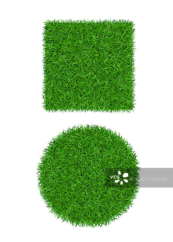 3D绿色草地背景图片素材