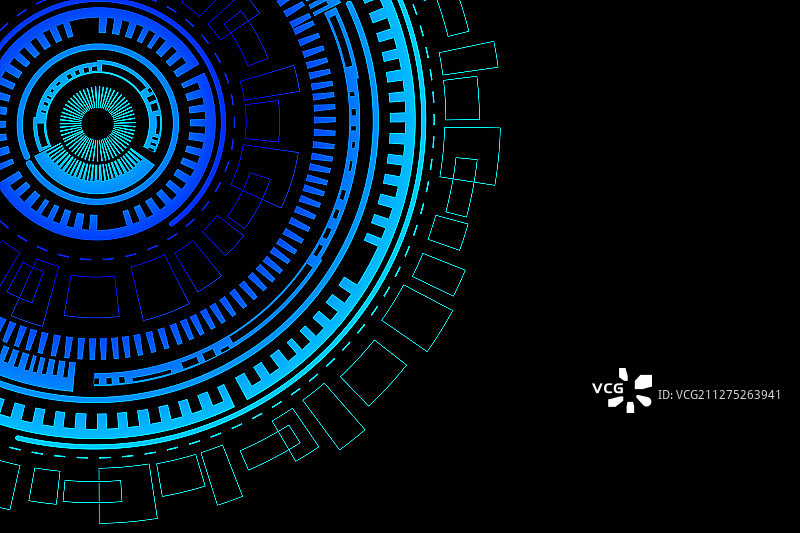 抽象科技数码图图片素材