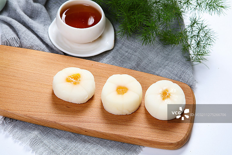 传统糕点冰皮月饼图片素材