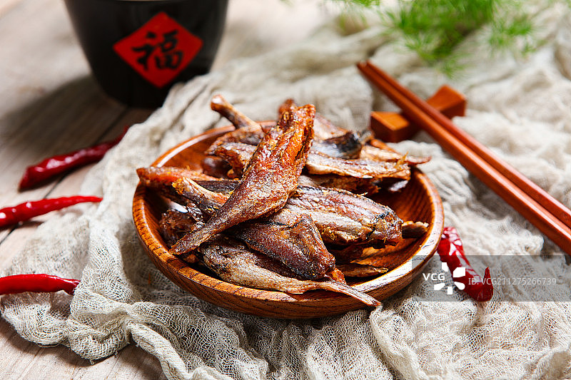 香酥小黄鱼图片素材