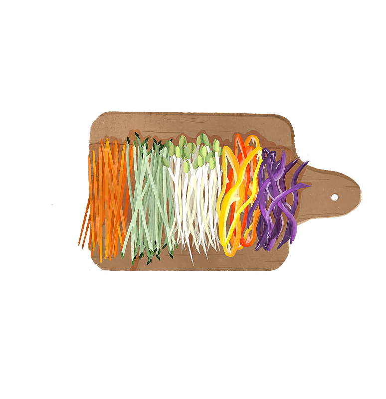 蔬菜沙拉图片素材