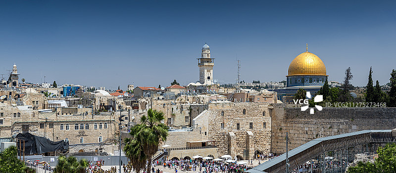 耶路撒冷古城图片素材