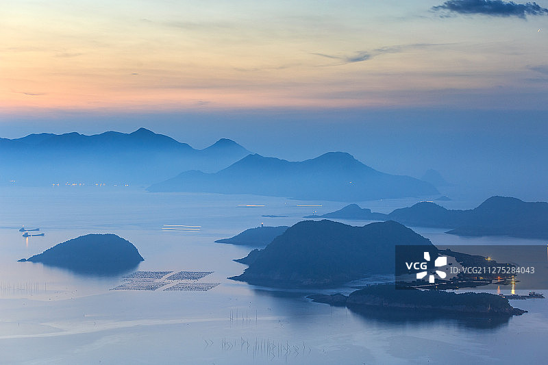 花竹村风光图片素材