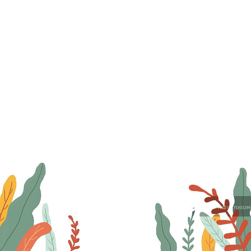 植物边框图片素材