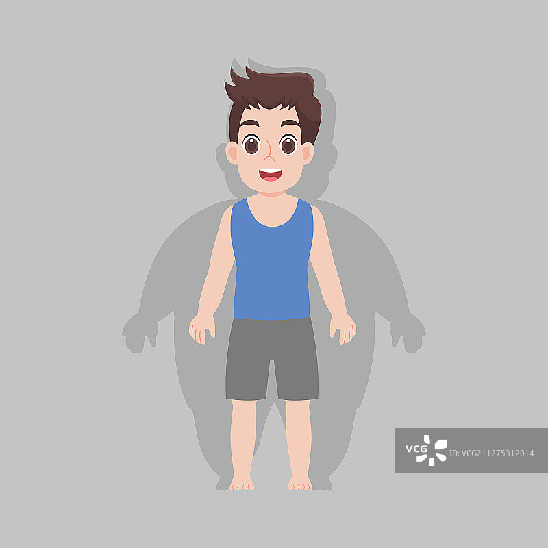 男子减肥健身图片素材