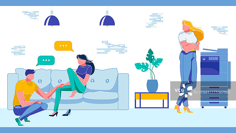 工作中的浪漫关系同事情侣图片素材