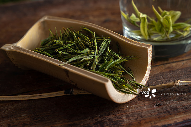 安吉白茶图片素材