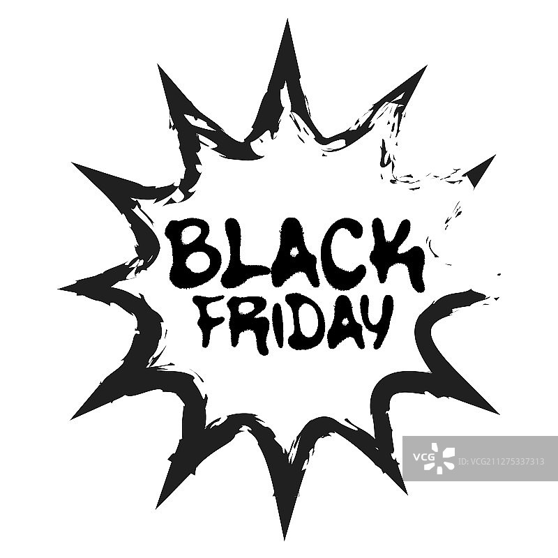 黑色星期五大促销标签特惠图片素材