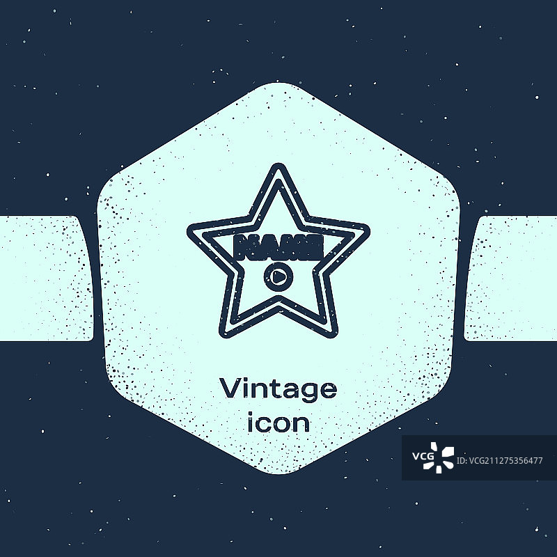 星光大道上的垃圾摇滚线条好莱坞之星图片素材