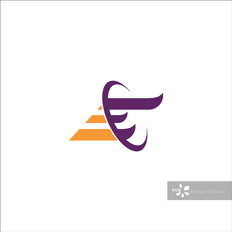 首字母e标志概念设计图片素材