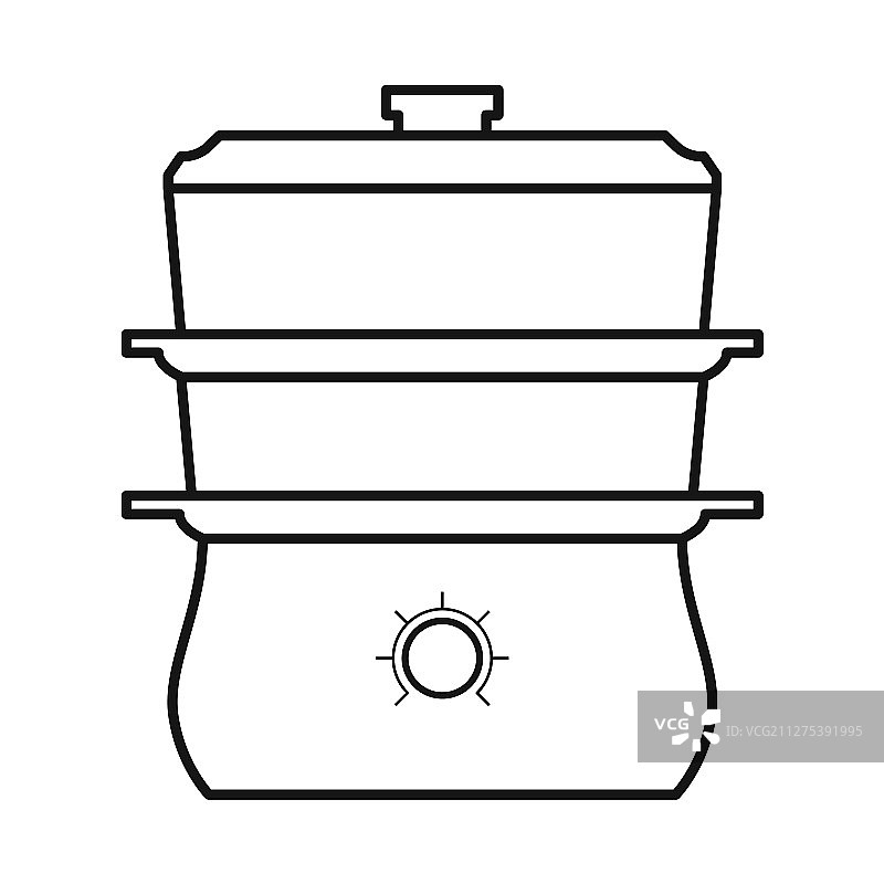 瓦罐和炊具图标网页图片素材