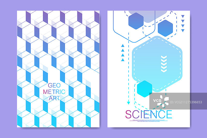 现代宣传册封面模板图片素材